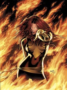 I'm like Jean Grey without the confidence....and the tight outfit.