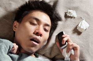 This was the only picture I could find of an Asian sleep texting