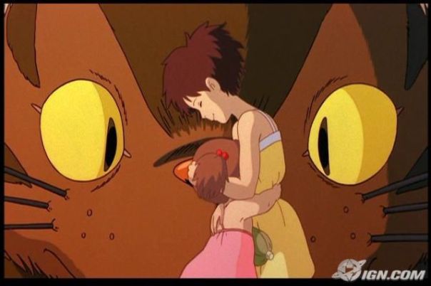 As a matter of fact, the movie was Totoro! It was awesome, BUT DON'T THOSE DRESSES LOOK COLD?!