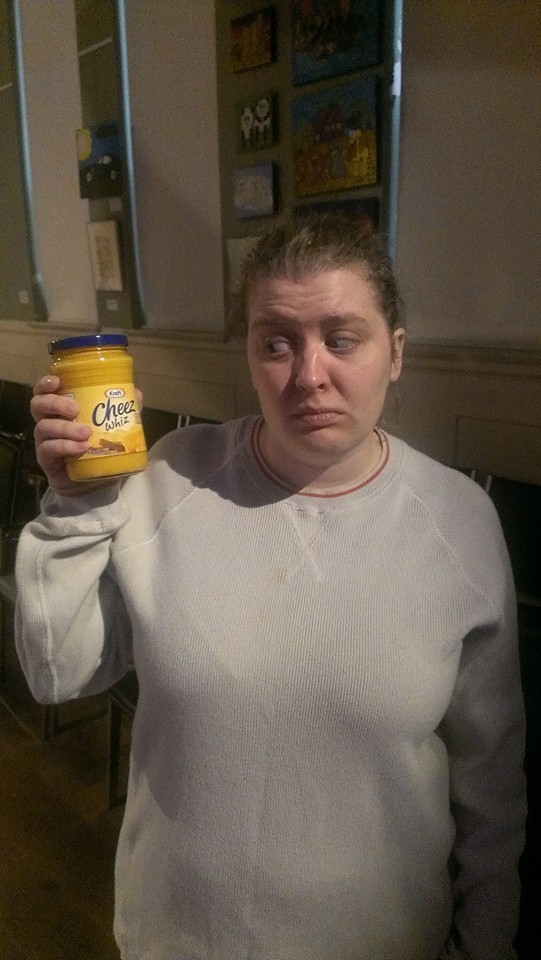 This is me the other night, complete with the frumpy “I’m in tech rehearsal” look