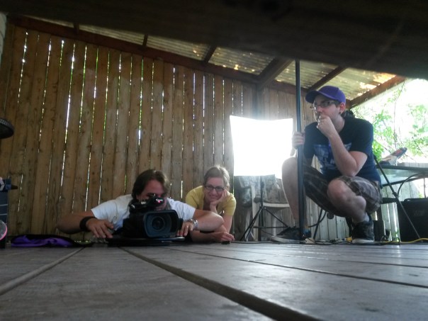 We're actually using a Lazy Susan to get  a better camera movement.