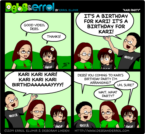 It was hard to choose a comic to show.